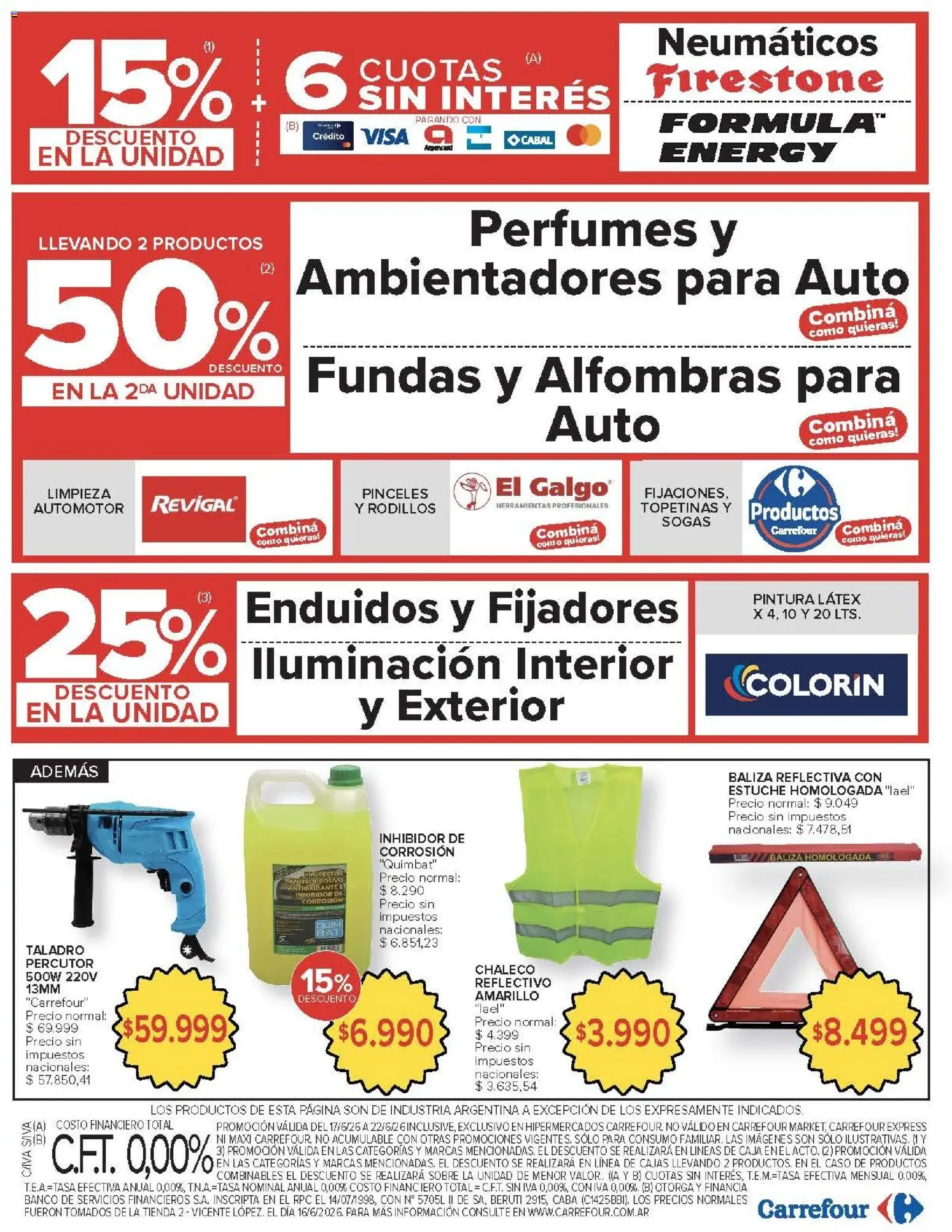 Carrefour - Carrefour Hiper │ válido desde el 17.06.2026 | Página: 23 | Productos: Pintura, Sobre, Caja, Chaleco