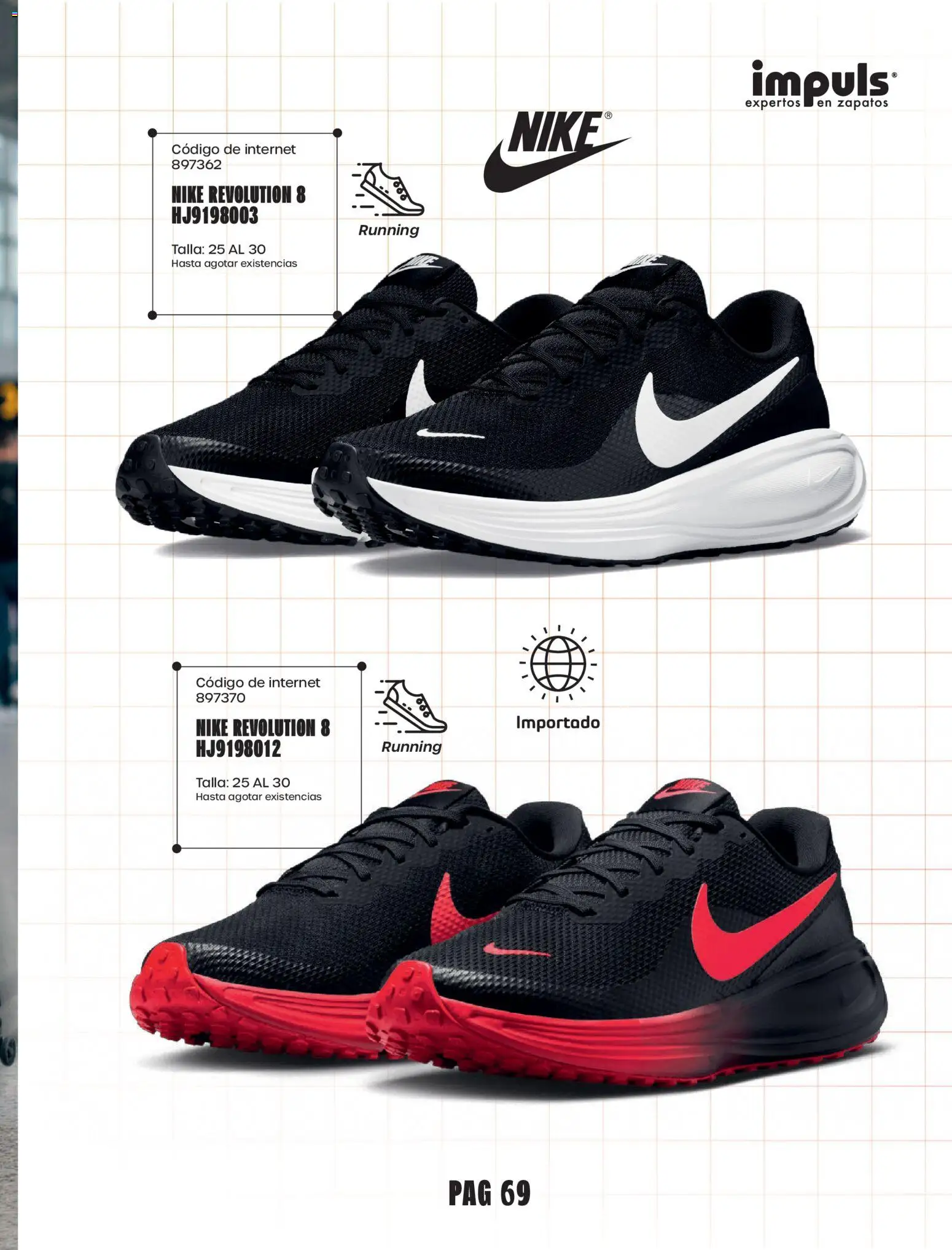 Nuevas ofertas de Impuls válidas en toda la República Mexicana desde el 01/09/2026. ¡Encuentra las mejores ofertas en Impuls catálogo Urban Sport! | Página: 71 | Productos: Zapatos