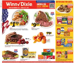 Preview of Winn Dixie weekly ads valid from 07/01/2026 | Page: 1