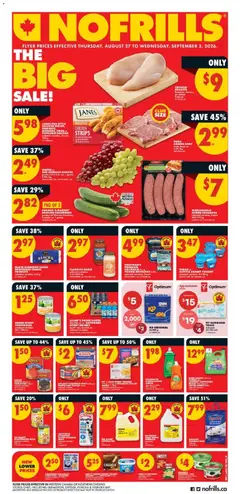 Preview of No Frills weekly flyer - AB from shop No Frills valid from Aug 27, 2026