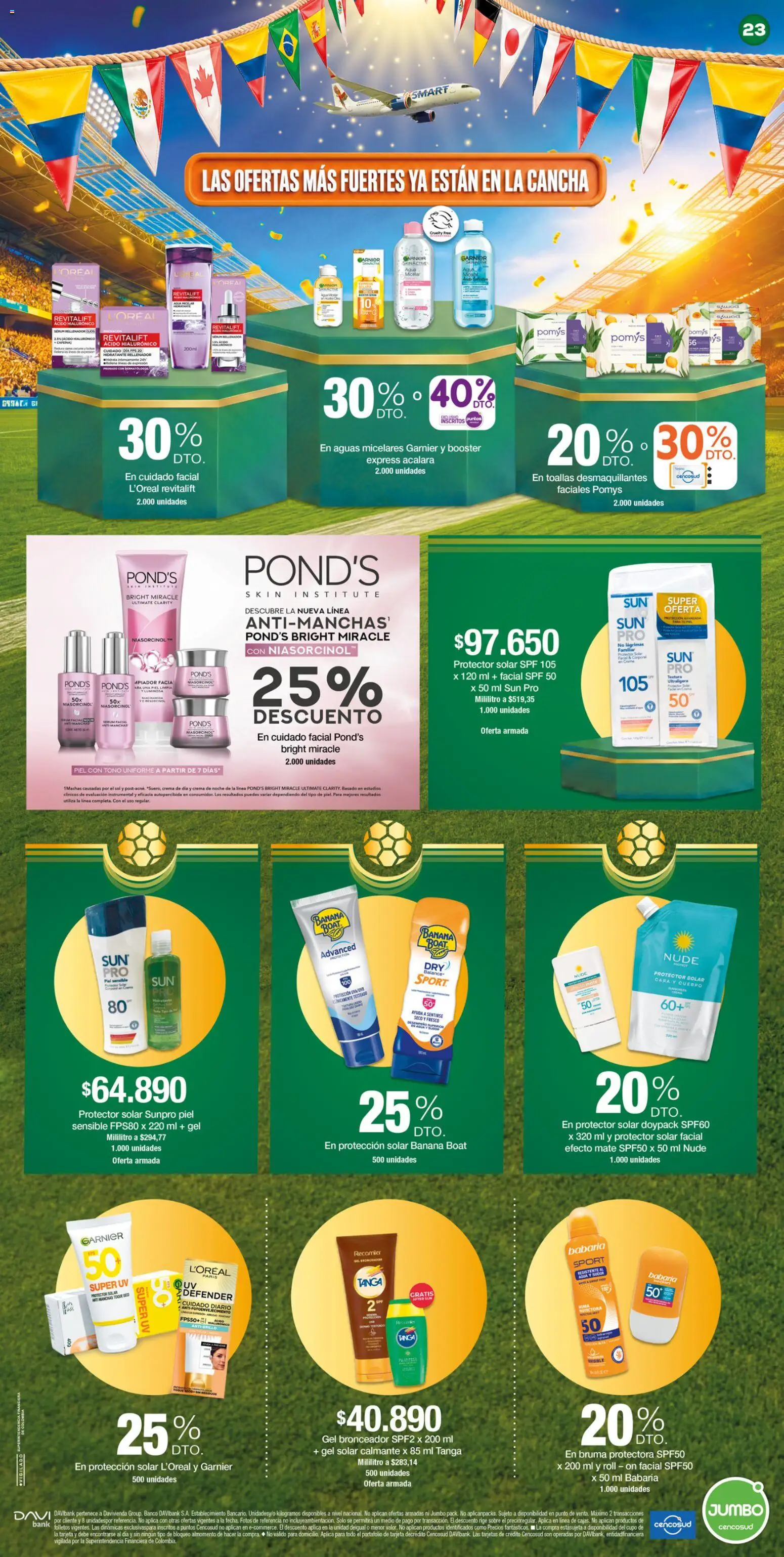 Jumbo revista - valida desde el 25/06/2026 | Página: 23 | Productos: Agua, Aguacate, Banco, Serum