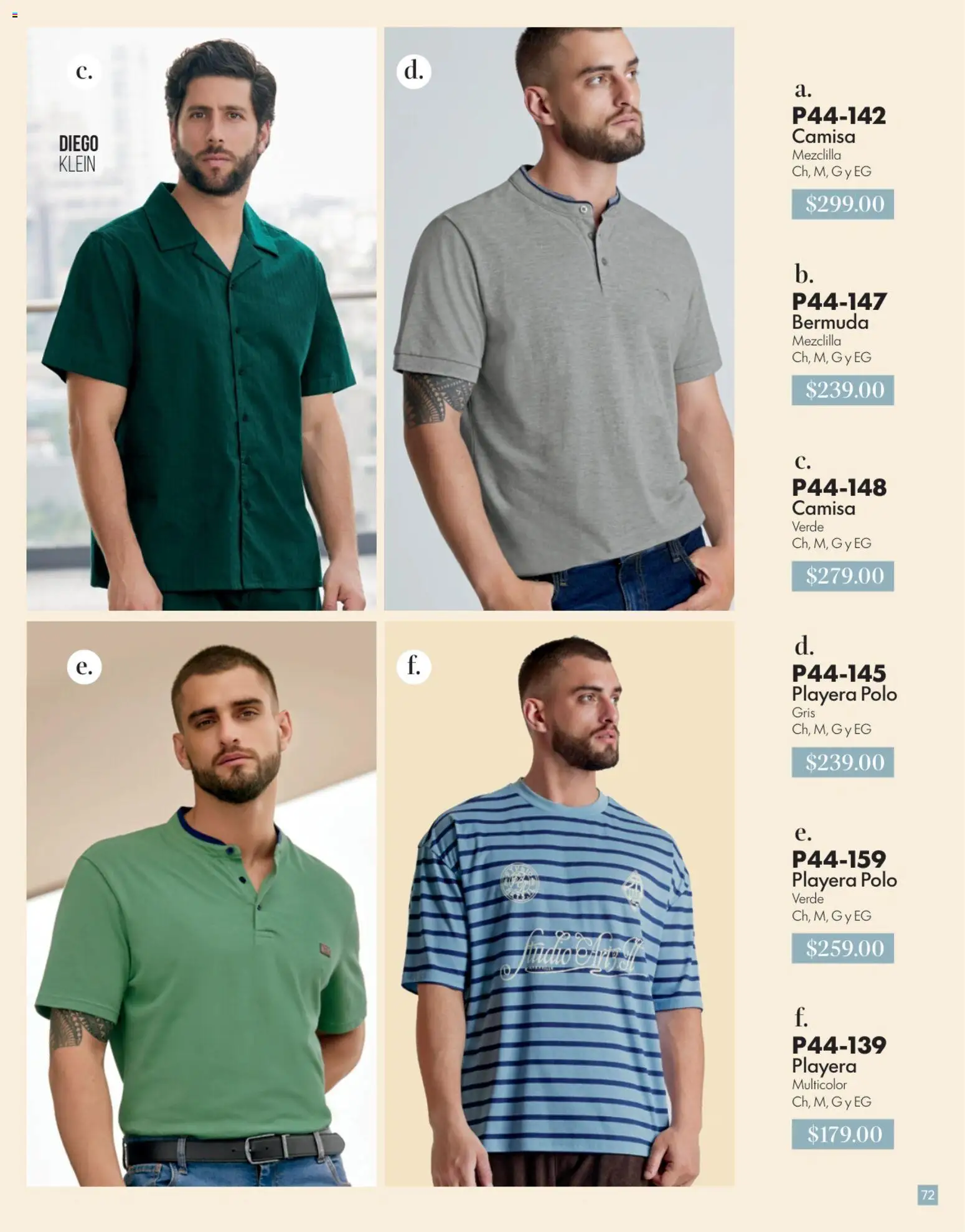 Nuevas ofertas de Cklass válidas en toda la República Mexicana desde el 15.06.2026. ¡Encuentra las mejores ofertas en Cklass catálogo Verano! | Página: 73 | Productos: Camisa, Playera, Bermuda