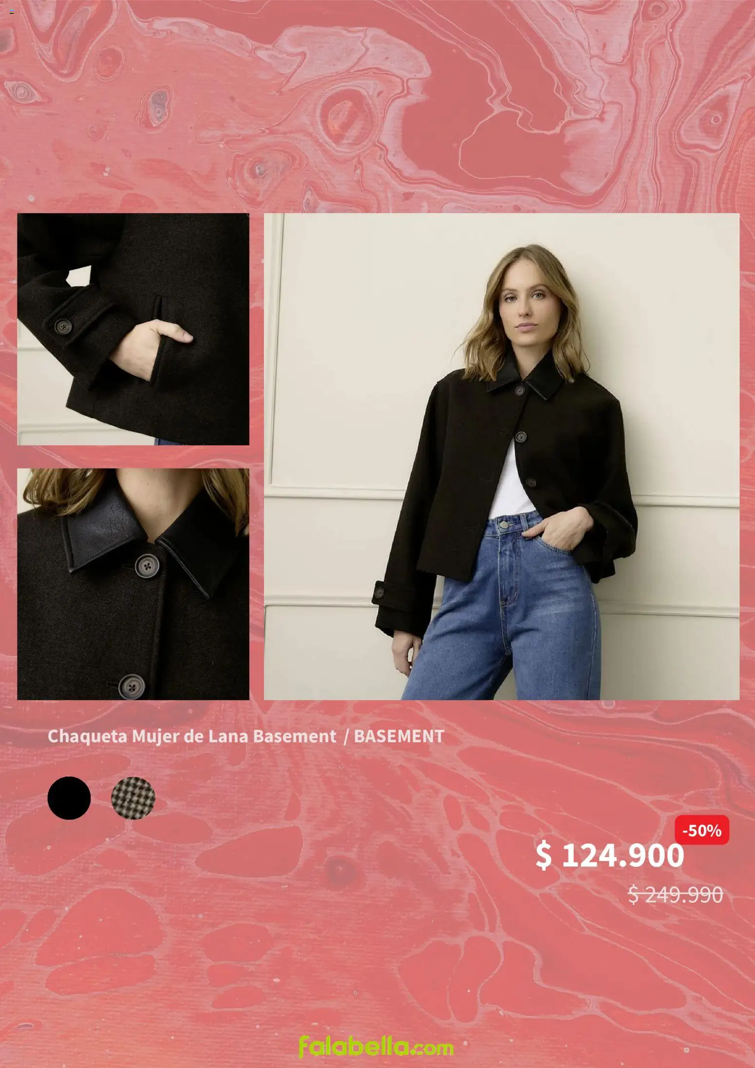 Falabella revista - valida desde el 18/06/2026 | Página: 4 | Productos: Chaqueta