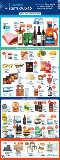 Sam's Club - Ofertas da semana - Pré-Visualização do folheto da loja Sam's Club, válido de 27/08/2026