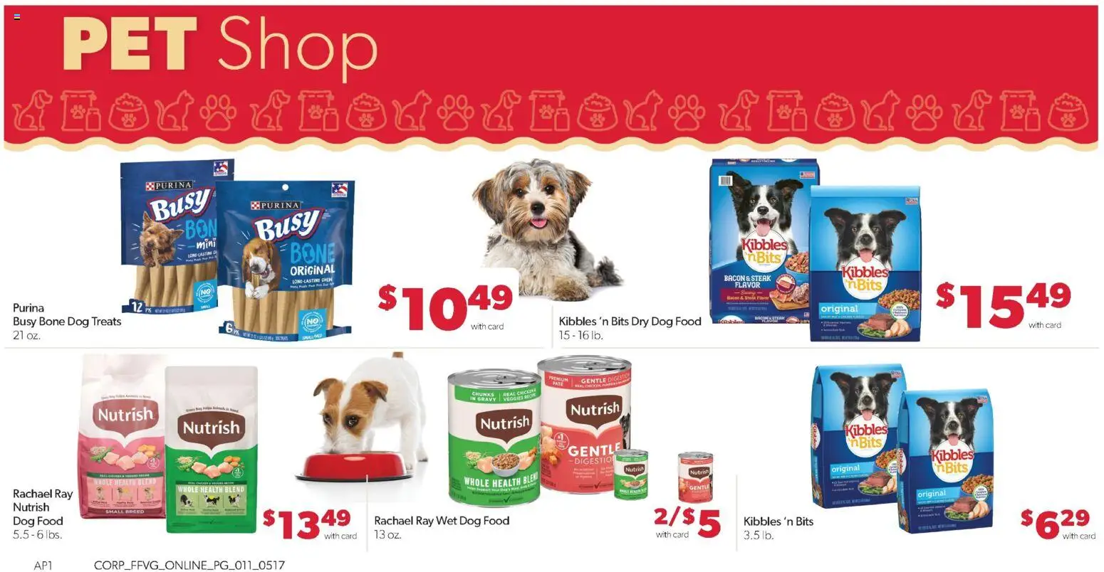 Family Fare Weekly Ad - MI - valid from 17.05.2026 | Page: 15 | Products: Dog Treats, Dog Food