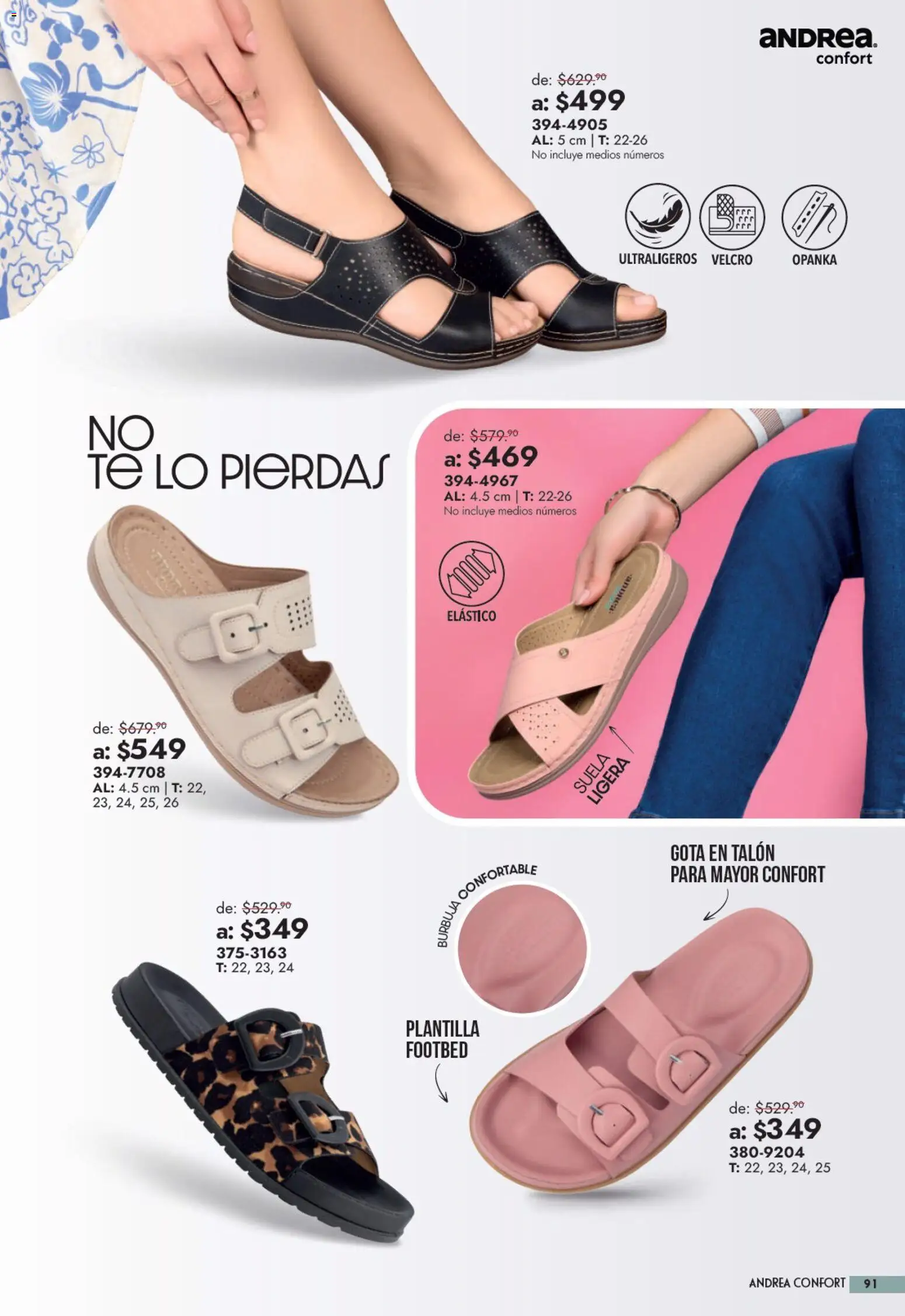 Nuevas ofertas de Andrea válidas en toda la República Mexicana desde el 13/09/2026. ¡Encuentra las mejores ofertas en Andrea catálogo Outlet! | Página: 91 | Productos: Té