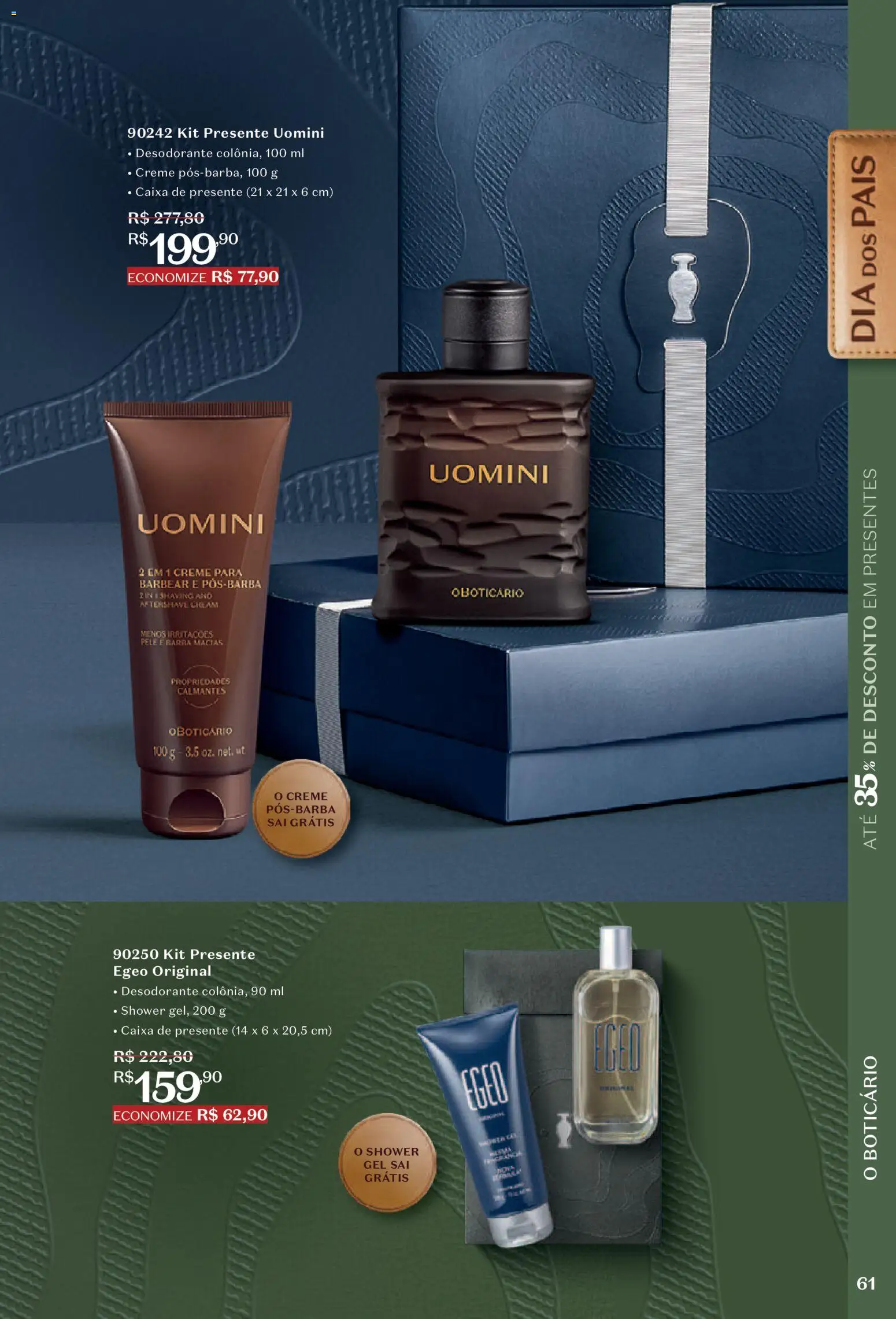 O Boticário Folheto - válido de 29/06/2026 | Página: 65 | Produtos: Desodorante, Caixa, Creme