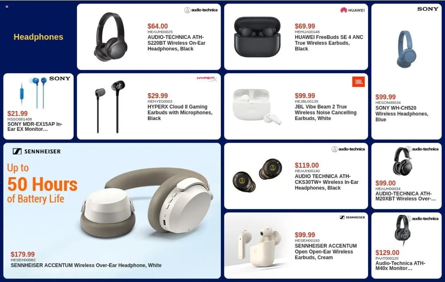 Canada Computers flyer valid from Jul 21, 2026 | Page: 9 | Products: Cream, Monitor, Audio, Headphones