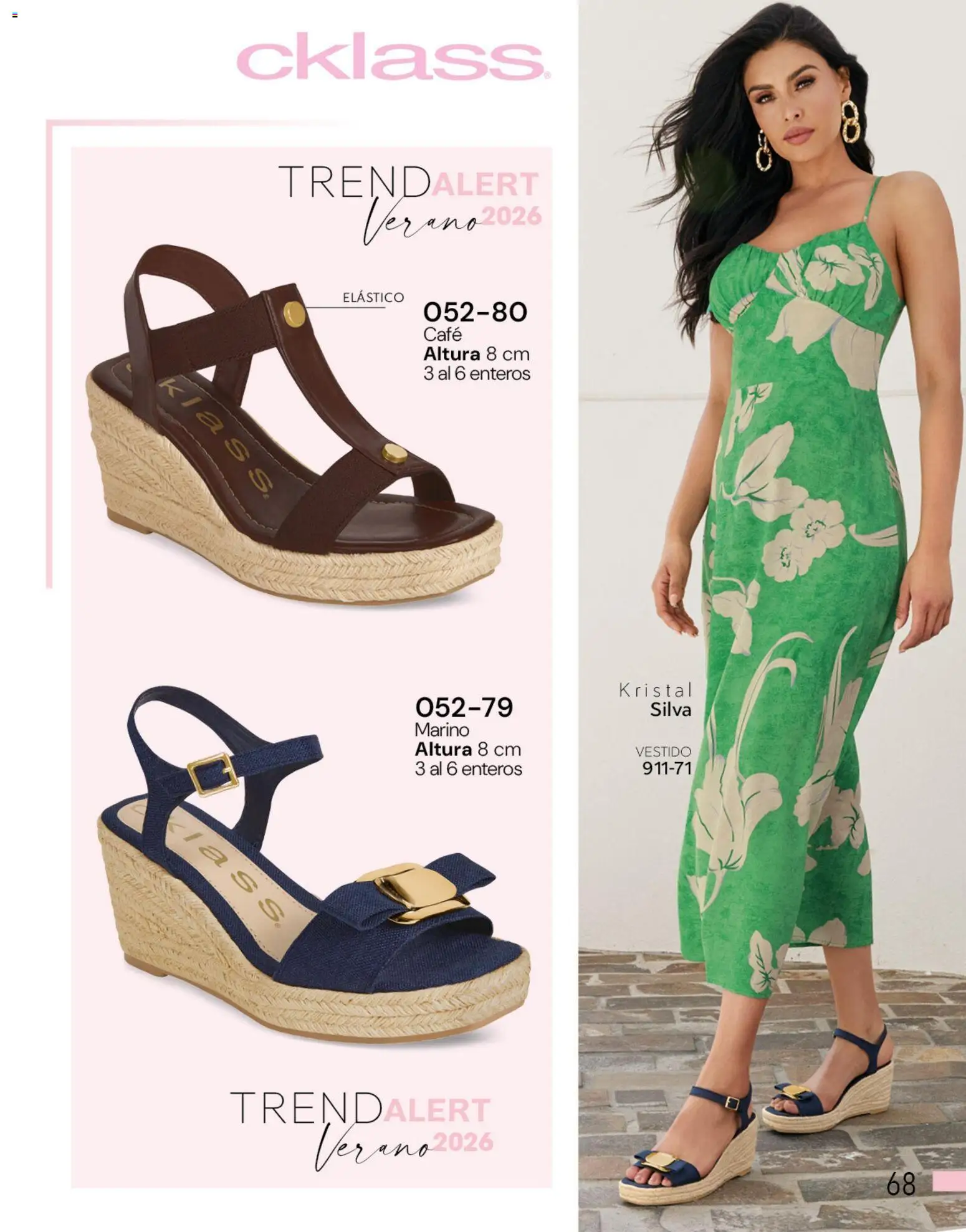 Nuevas ofertas de Cklass válidas en toda la República Mexicana desde el 05.03.2026. ¡Encuentra las mejores ofertas en Cklass catálogo Complemento Verano Calzado! | Página: 71 | Productos: Café, Vestido