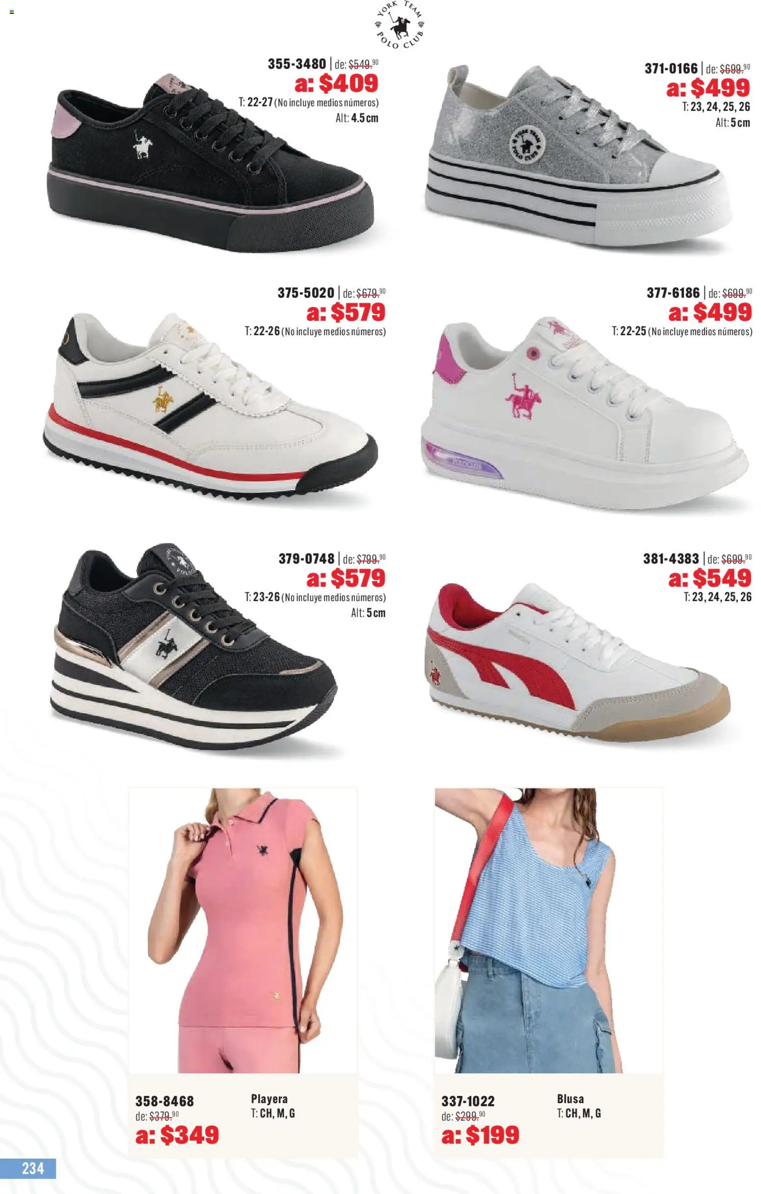 Nuevas ofertas de Andrea válidas en toda la República Mexicana desde el 03.05.2026. ¡Encuentra las mejores ofertas en Andrea catálogo Outlet! | Página: 234 | Productos: Blusa, Playera