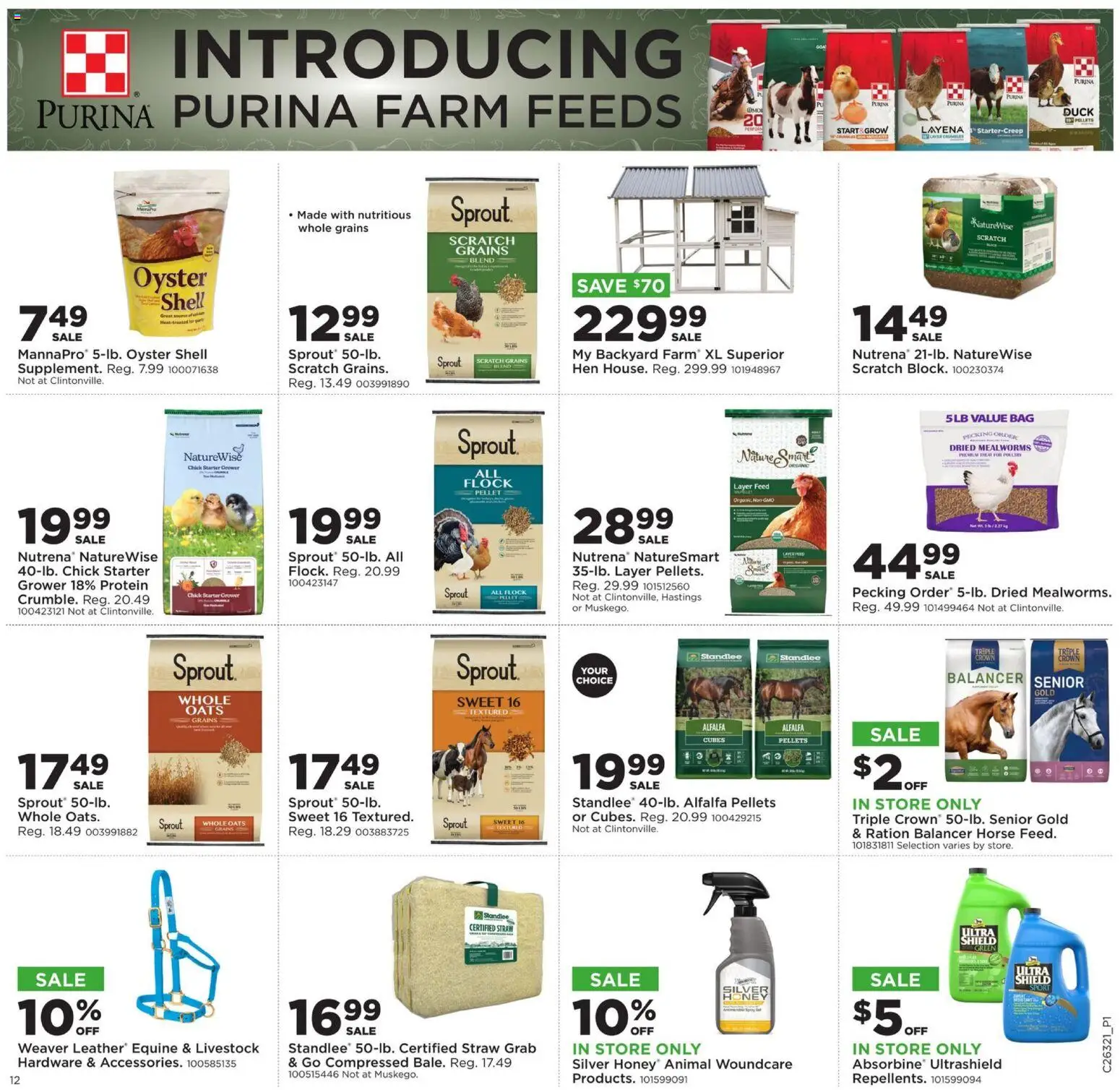 Mills Fleet Farm Weekly Ad - valid from 08/03/2026 | Page: 15 | Products: Starter, Hat, Bag