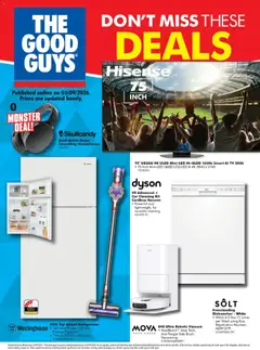 Preview of The Good Guys Don't Miss These Deals - valid from 03/09/2026