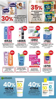 Vista previa Coto - Perfumería y limpieza válido desde el 18.05.2026 | Página: 4 | Productos: Serum, Protector solar, Jabón, Pañales
