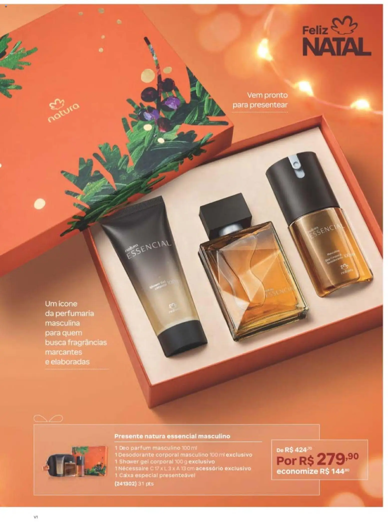 Natura Folheto - válido de 12/10/2026 | Página: 7 | Produtos: Desodorante, Necessaire, Caixa