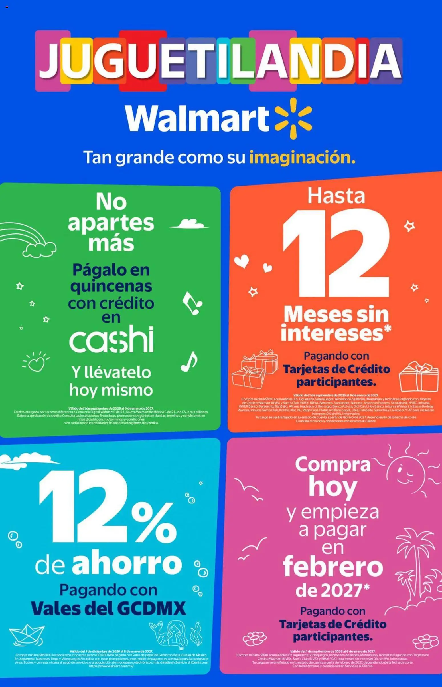 Nuevas ofertas de Walmart válidas en toda la República Mexicana desde el 16/10/2026. ¡Encuentra las mejores ofertas en Walmart folleto Juguetilandia! | Página: 2