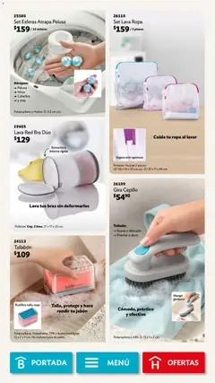 Vista previa de Betterware campaña 5 2026, nuevo folleto de la tienda, válido en México a partir del 04.05.2026 | Página: 92 | Productos: Cepillo, Mango, Ropa, Barra