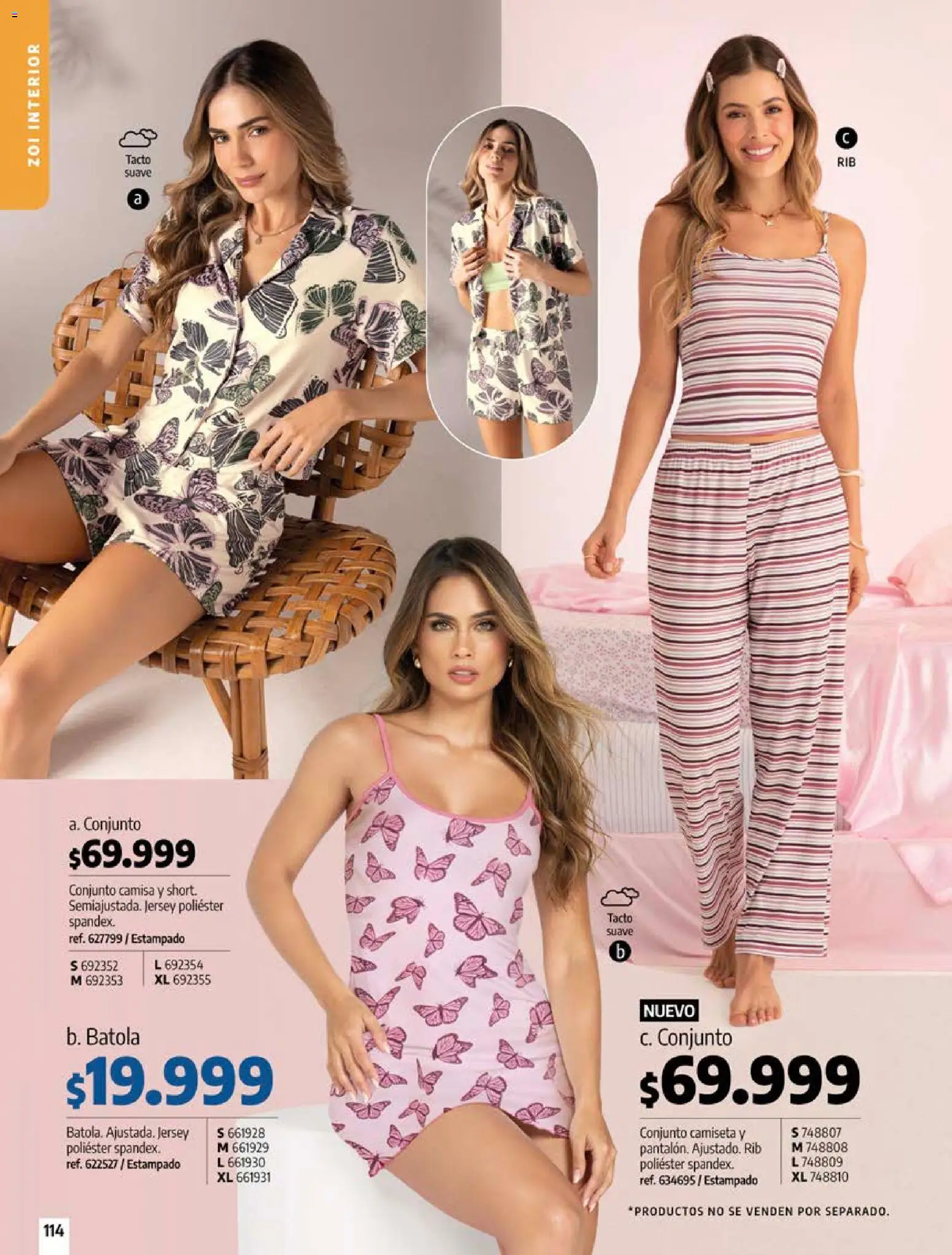 Pacifika revista - valida desde el 12/07/2026 | Página: 114 | Productos: Camiseta, Conjunto, Camisa