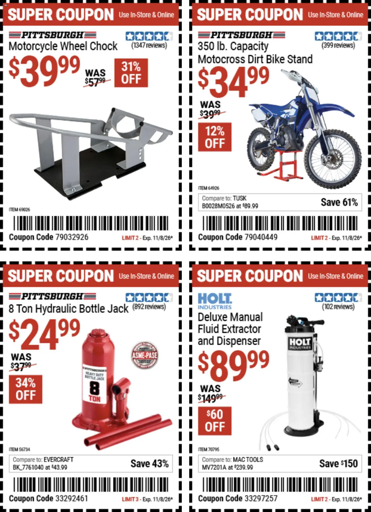 Harbor Freight Weekly Ad - valid from 10/26/2026 | Page: 4