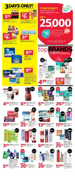 Preview of Rexall weekly flyer / circulaire from shop Rexall valid from Sep 25, 2026 | Page: 2