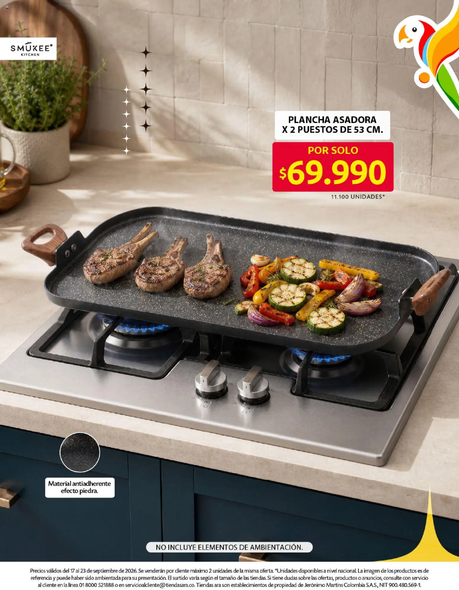Ara revista - valida desde el 17/09/2026 | Página: 4 | Productos: Plancha, Sobre