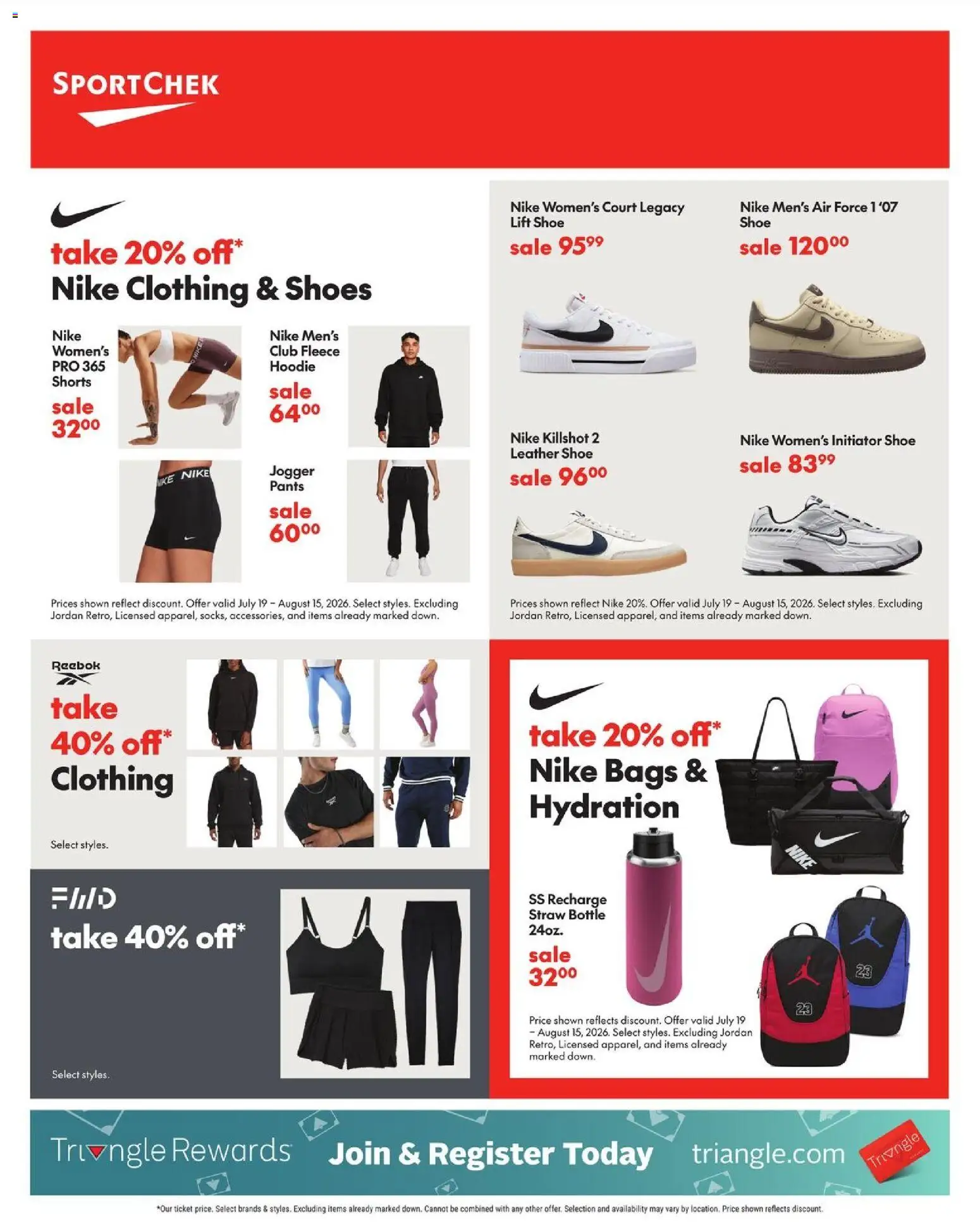 Sport Chek flyer valid from Jul 23, 2026 | Page: 3