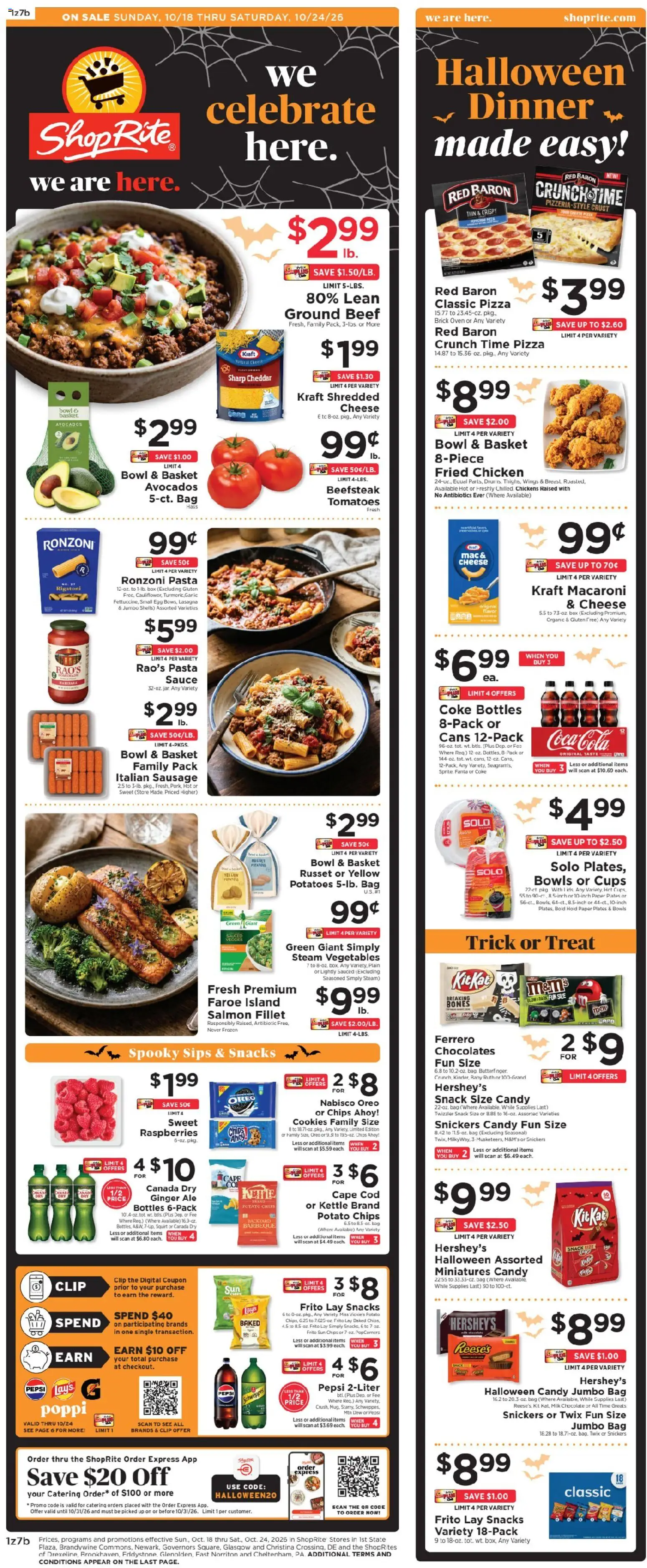 ShopRite Weekly Ad - valid from 10/18/2026 | Page: 1