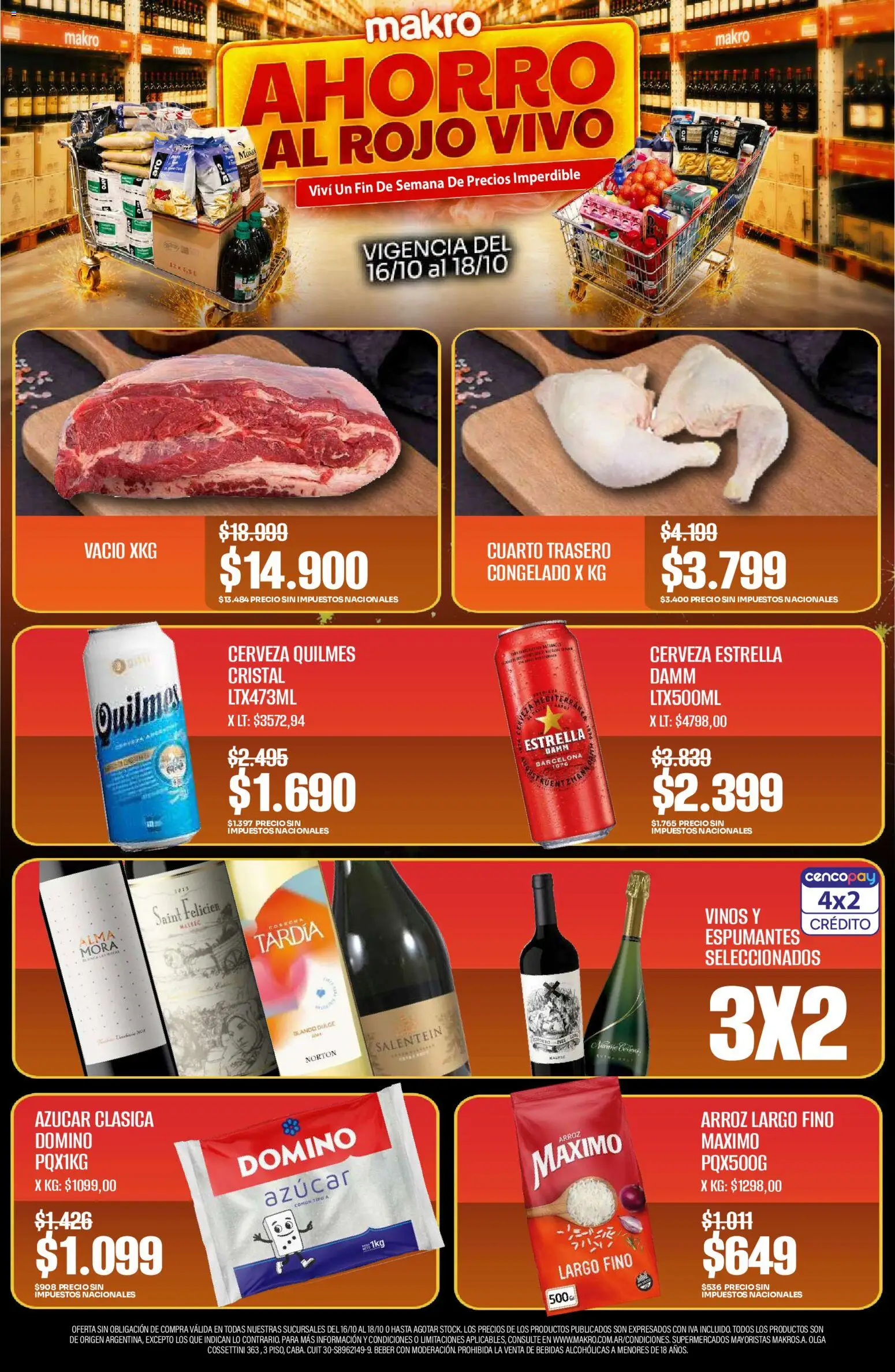 Makro - Ahorro al rojo vivo │ válido desde el 16/10/2026 | Página: 1