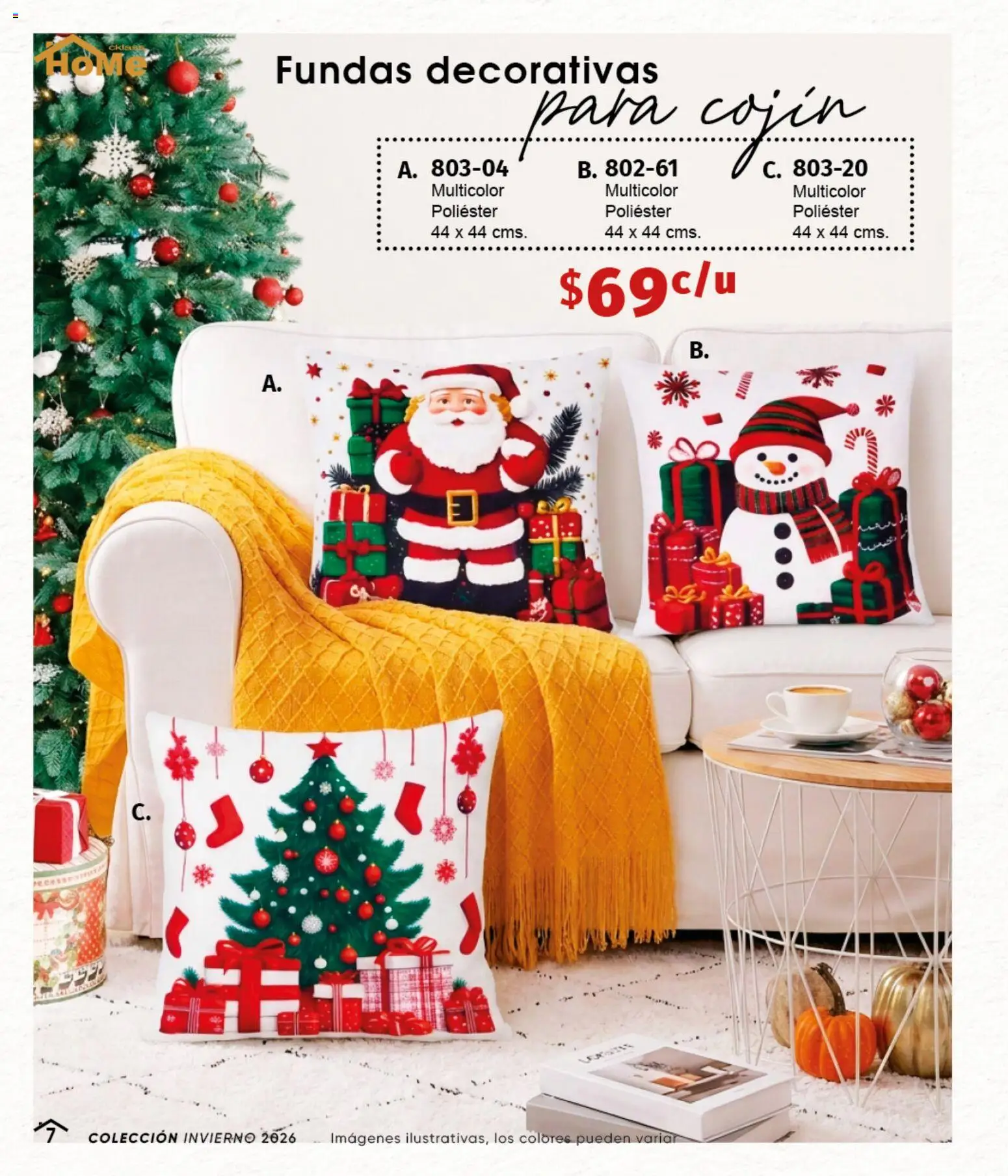 Nuevas ofertas de Cklass válidas en toda la República Mexicana desde el 11/09/2026. ¡Encuentra las mejores ofertas en Cklass catálogo Home Invierno! | Página: 8