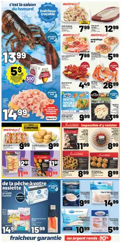 Preview of Metro weekly flyer / circulaire from shop Metro valid from 21.05.2026 | Page: 9 | Products: Fish, Chair, Pizza, Beer