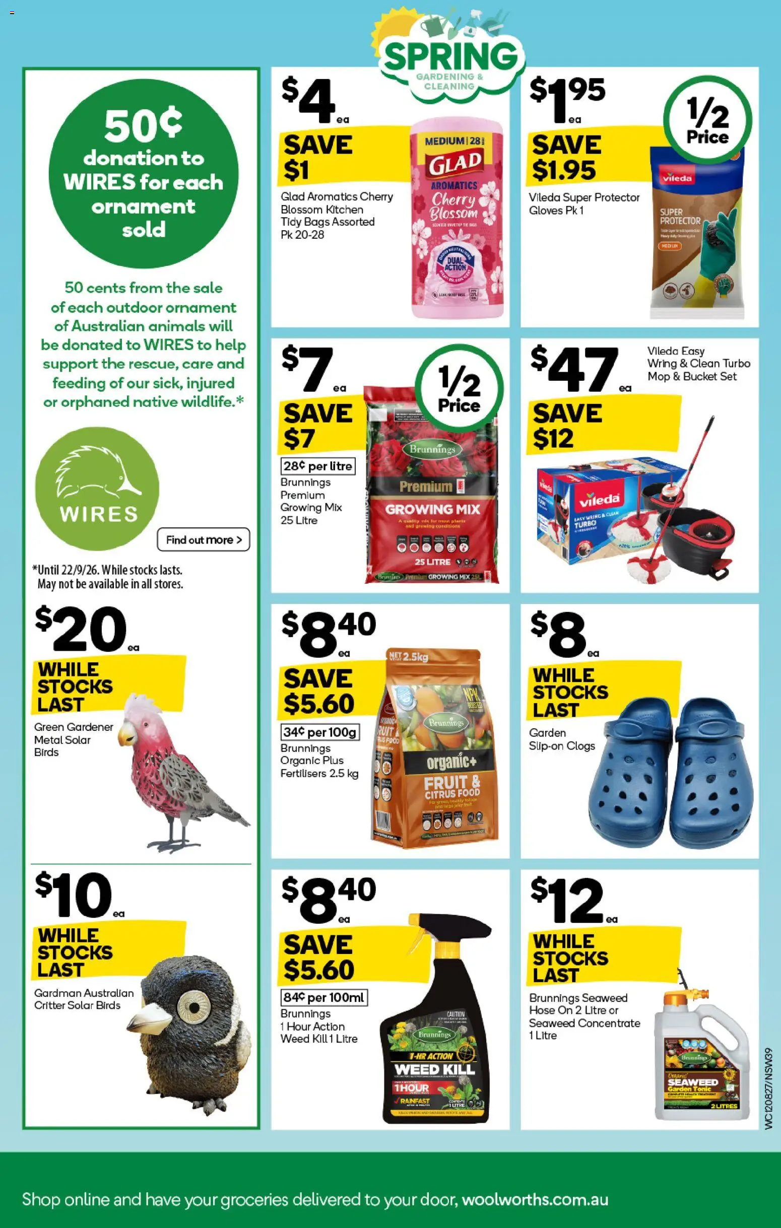 Woolworths catalogue - valid from 12/08/2026 | Page: 39 | Products: Mop, Native, Tonic, Citrus