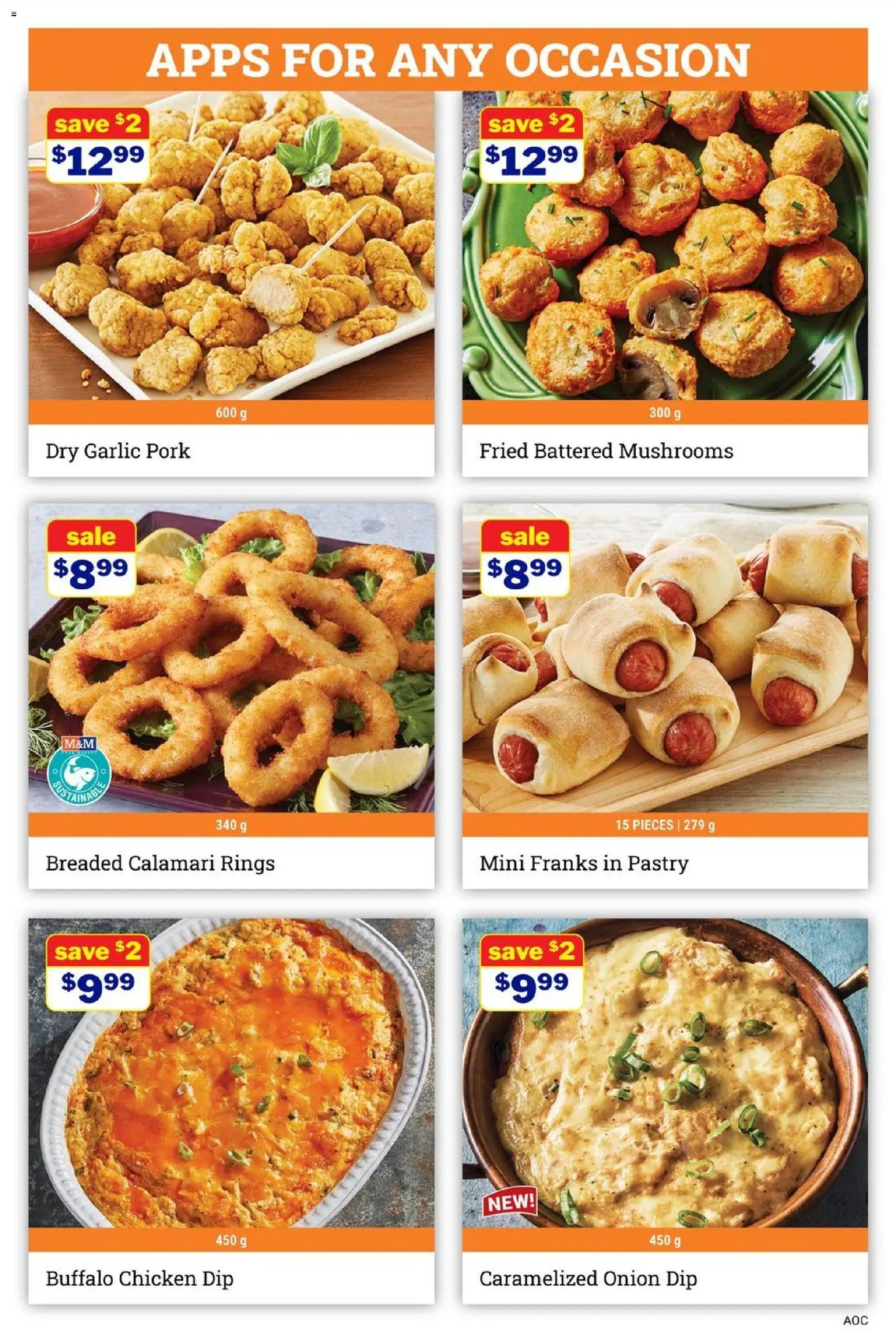 M&M Food Market flyer valid from Oct 1, 2026 | Page: 4 | Products: Garlic, Mushrooms, Onion, Pork