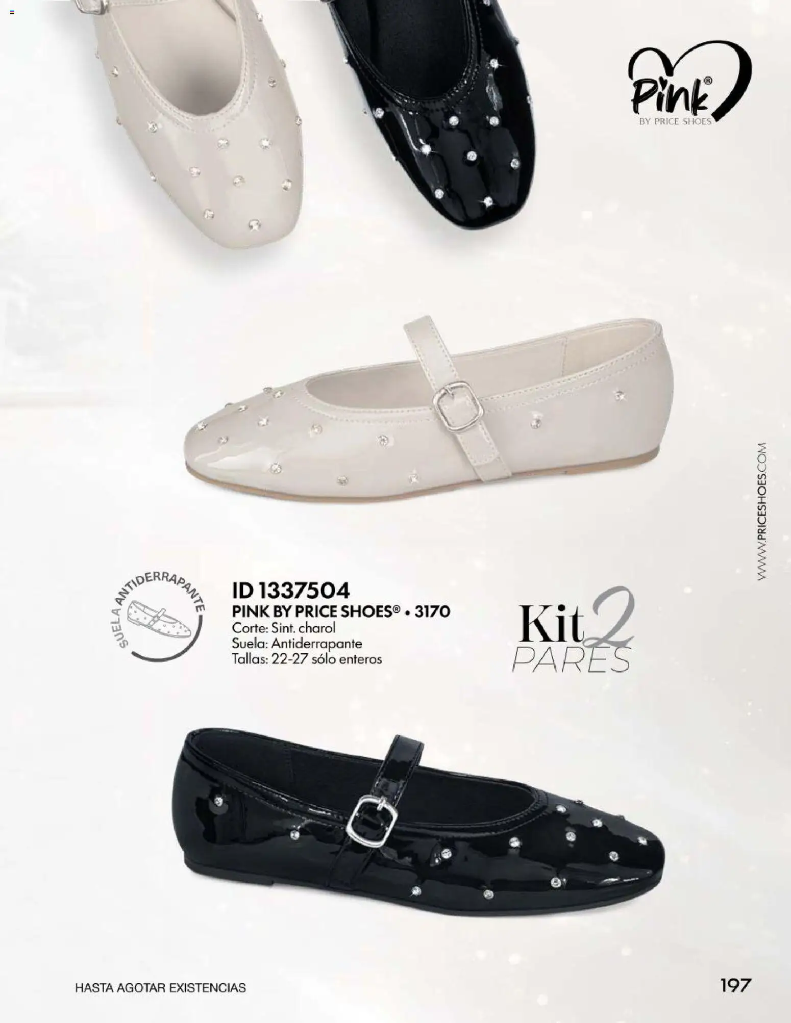 Nuevas ofertas de Price Shoes válidas en toda la República Mexicana desde el 28/08/2026. ¡Encuentra las mejores ofertas en Price Shoes catálogo Vestir Casual! | Página: 197