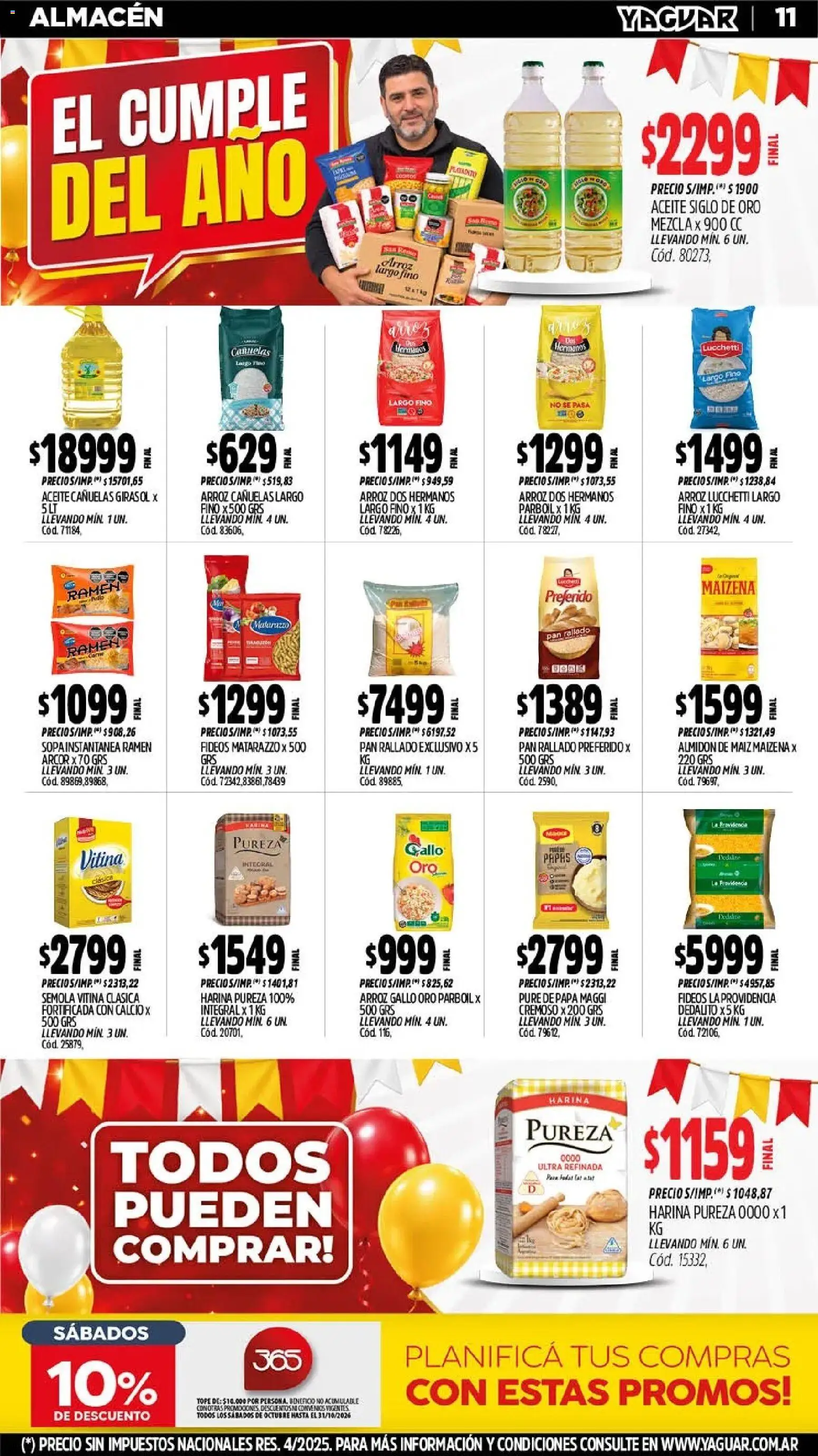 Yaguar - Oferta Semanal San Juan │ válido desde el 19/10/2026 | Página: 12