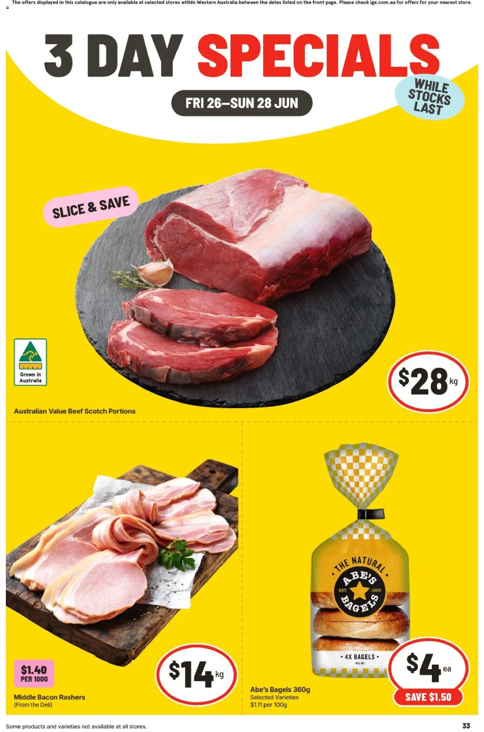 IGA catalogue - valid from 26/06/2026 | Page: 1