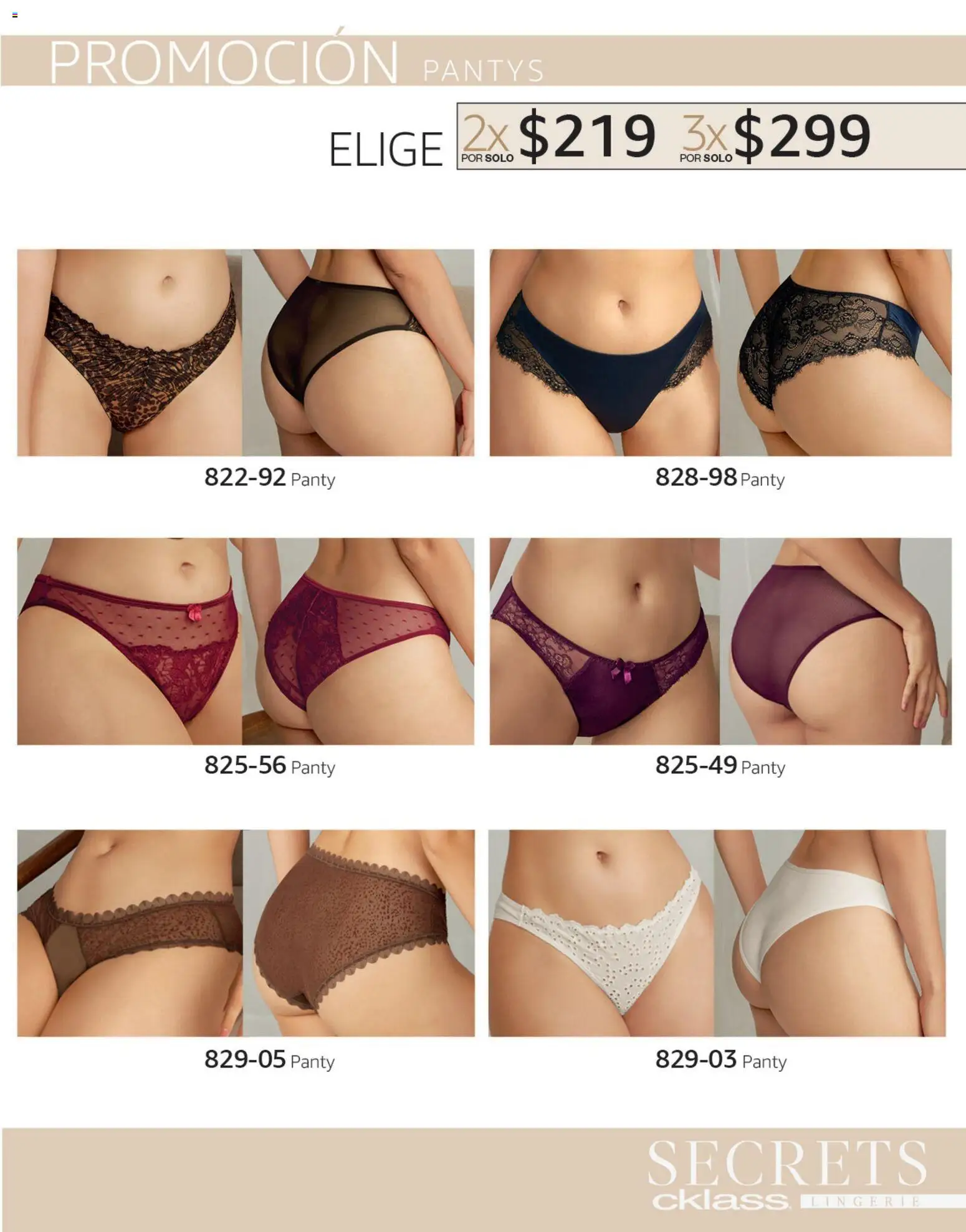 Nuevas ofertas de Cklass válidas en toda la República Mexicana desde el 08/07/2026. ¡Encuentra las mejores ofertas en Cklass catálogo Secrets! | Página: 32