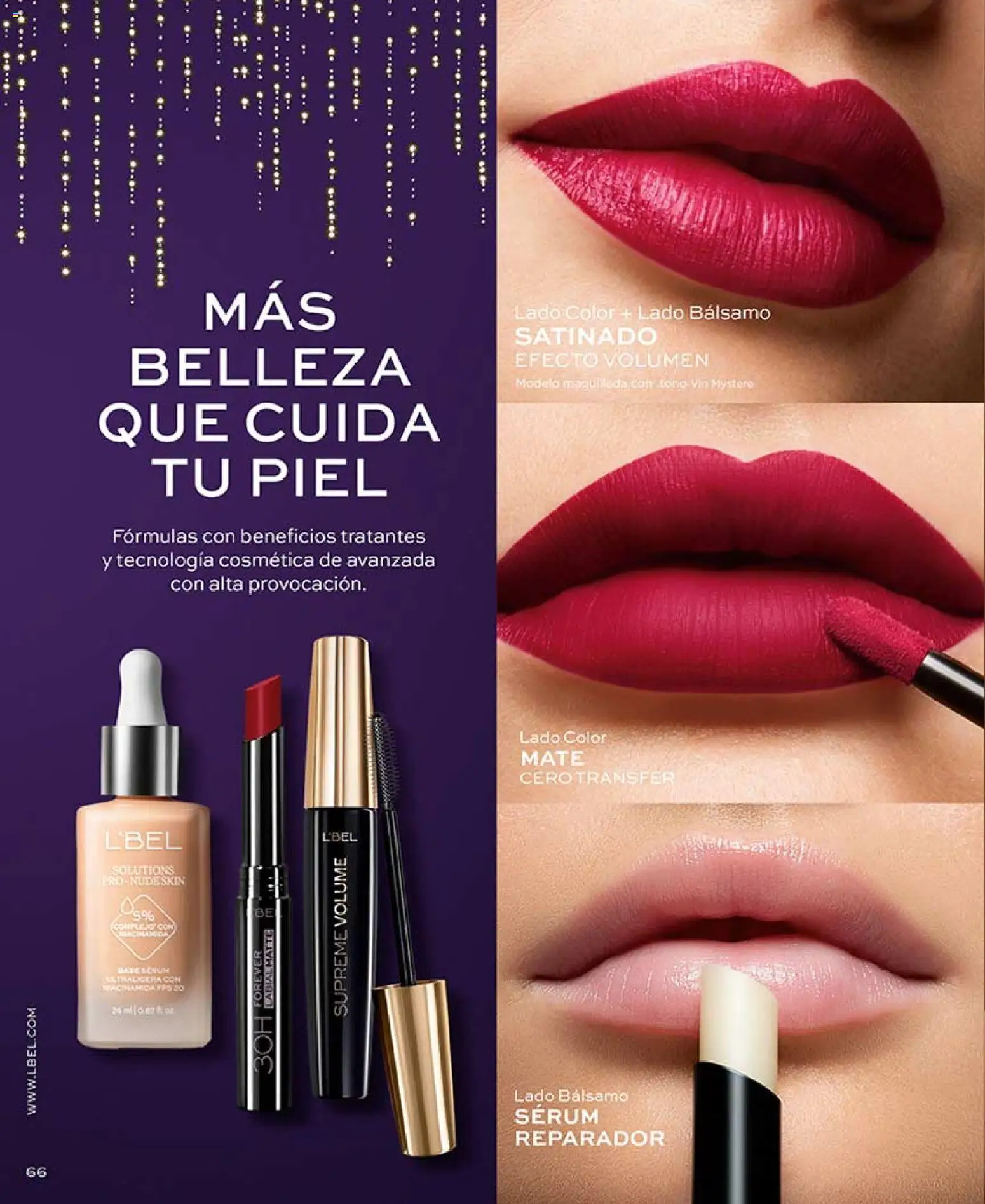 Catálogo L'Bel Campaña 6 │ válido desde el 31.03.2026 | Página: 70 | Productos: Bálsamo, Mate, Labial, Serum