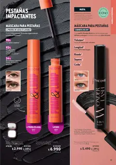 Oriflame Catálogo válido desde el 30.05.2026 | Página: 45 | Productos: Espejo, Maquillaje, Cepillo, Máscara