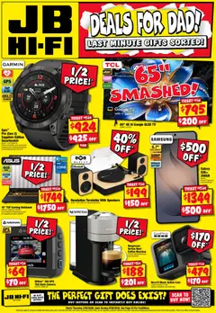 Preview of JB Hi-Fi Last Deals for Dad - valid from 03/09/2026