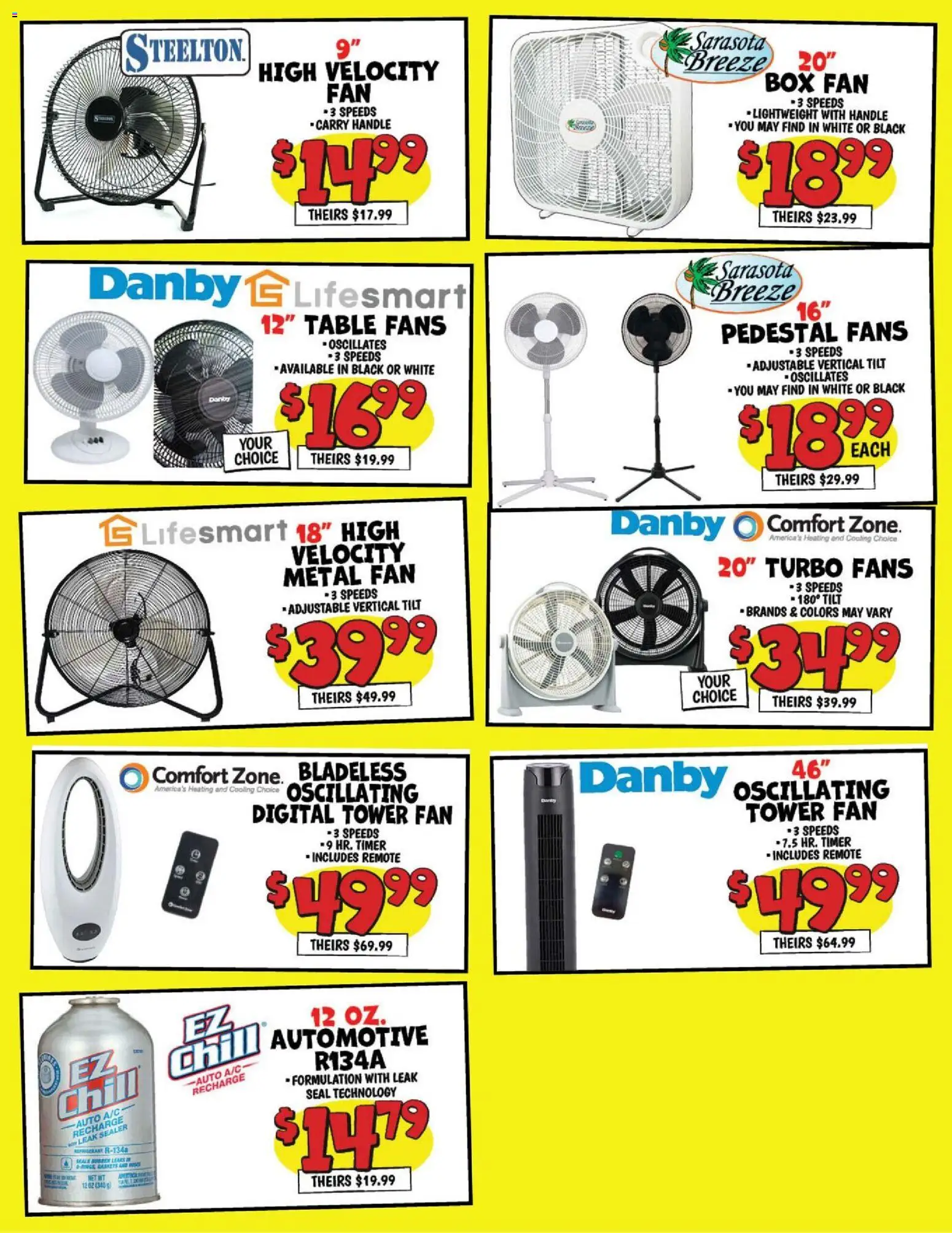 Ollie's Weekly Ad - valid from 07/20/2026 | Page: 3 | Products: Table, Box, Fan