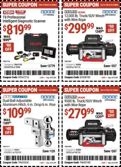 Preview of Harbor Freight weekly ads valid from 09/14/2026 | Page: 3 | Products: Wire, Scanner