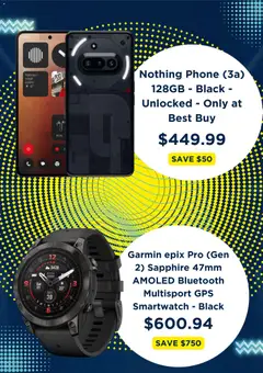 Preview of Best Buy weekly flyer / circulaire from shop Best Buy valid from Jul 23, 2026 | Page: 4 | Products: Phone, Smartwatch