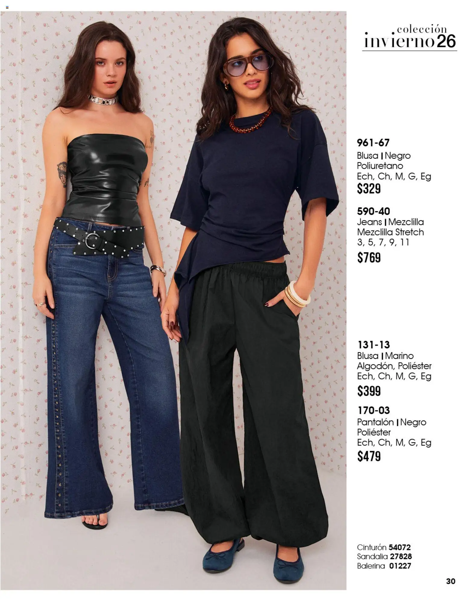 Nuevas ofertas de Cklass válidas en toda la República Mexicana desde el 11/09/2026. ¡Encuentra las mejores ofertas en Cklass catálogo Mooda Invierno! | Página: 31 | Productos: Blusa, Cinturón