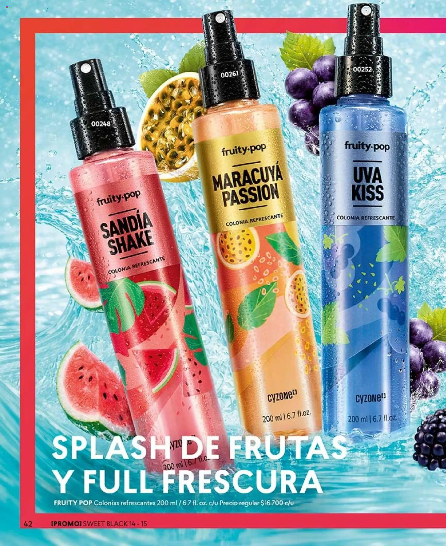 Catálogo CyZone Campaña 13 │ válido desde el 25.07.2026 | Página: 42 | Productos: Sandía