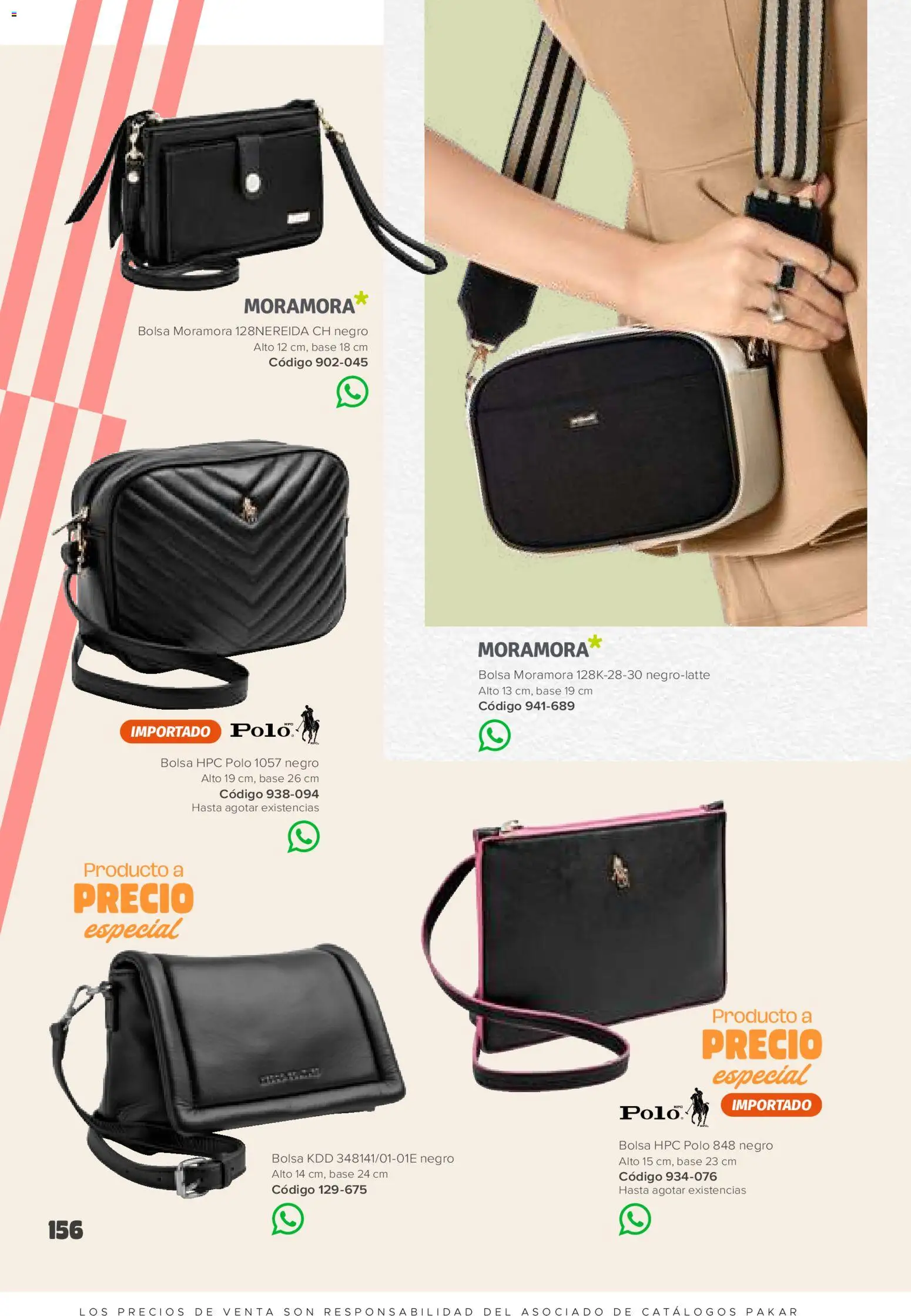 Nuevas ofertas de SC Pakar válidas en toda la República Mexicana desde el 30.01.2026. ¡Encuentra las mejores ofertas en SC Pakar catálogo Ropa! | Página: 156 | Productos: Bolsa