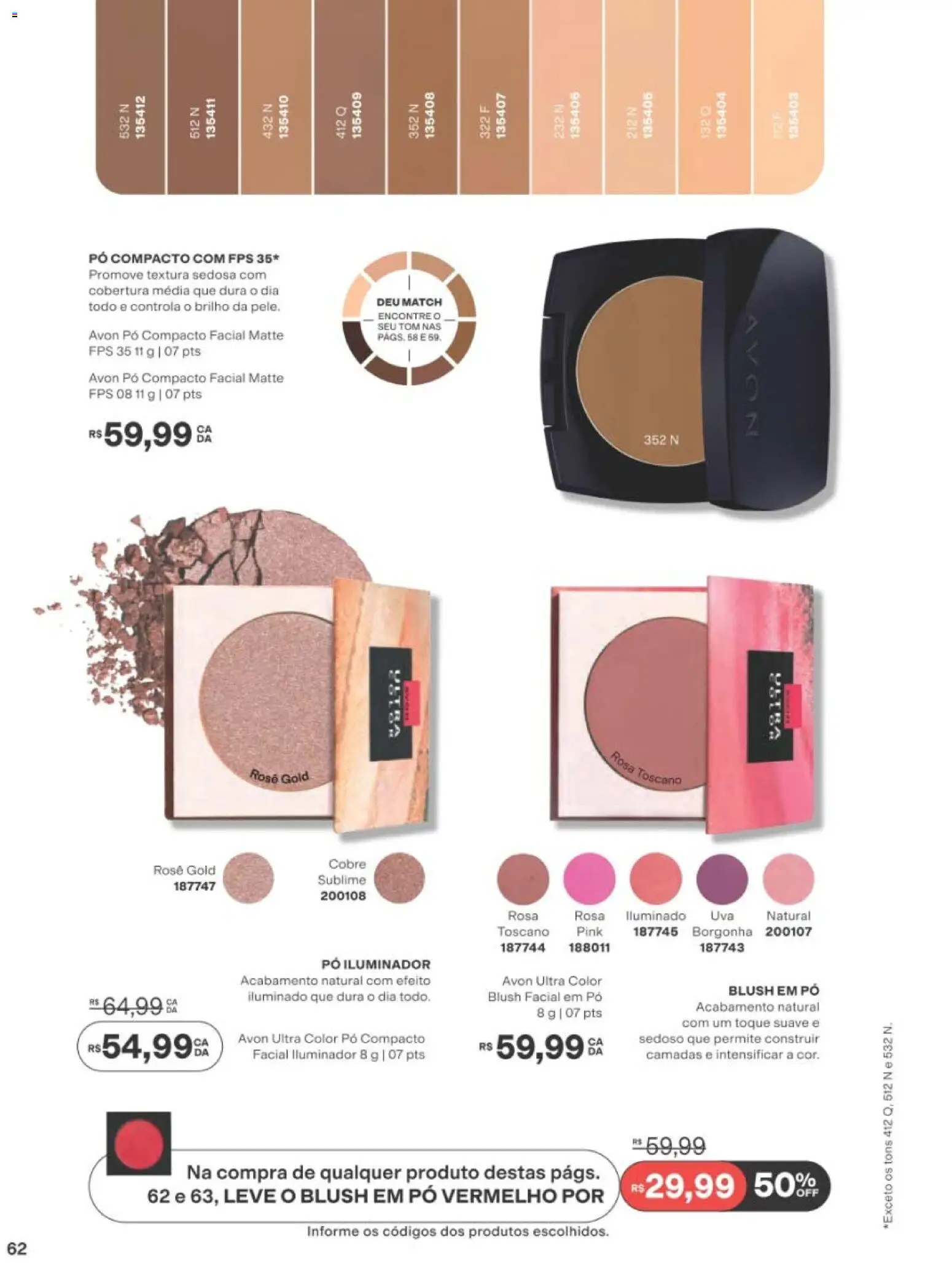 Avon Folheto - válido de 03/11/2026 | Página: 62
