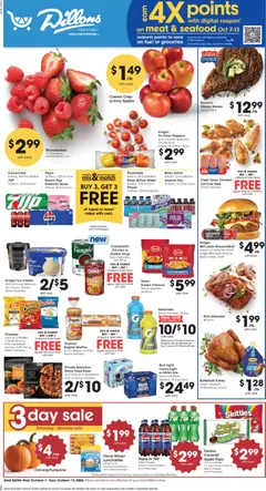 Preview of Dillons weekly ads valid from 10/07/2026