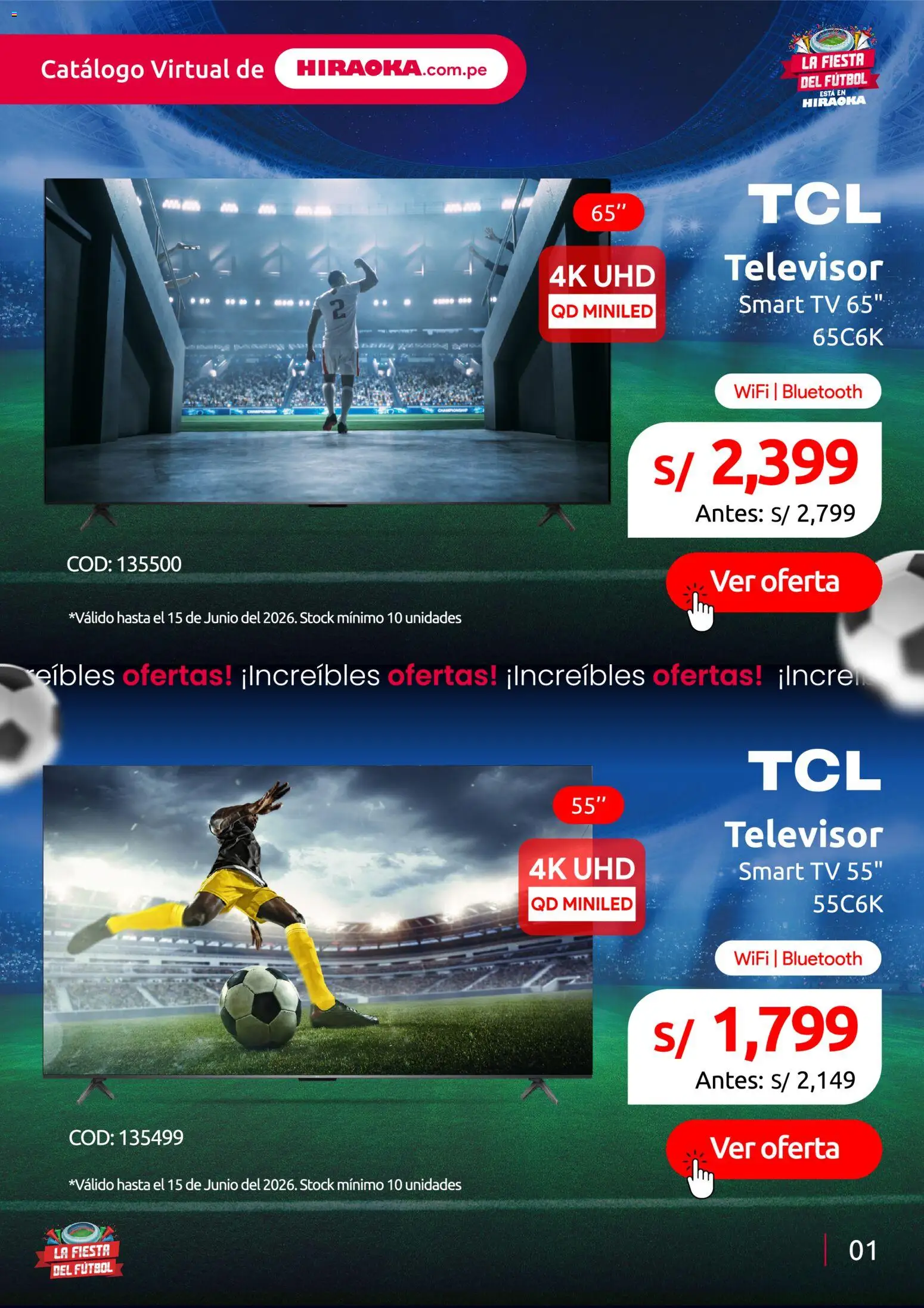 Catálogo Hiraoka válido desde 11.06.2026 | Página: 2 | Productos: Televisor