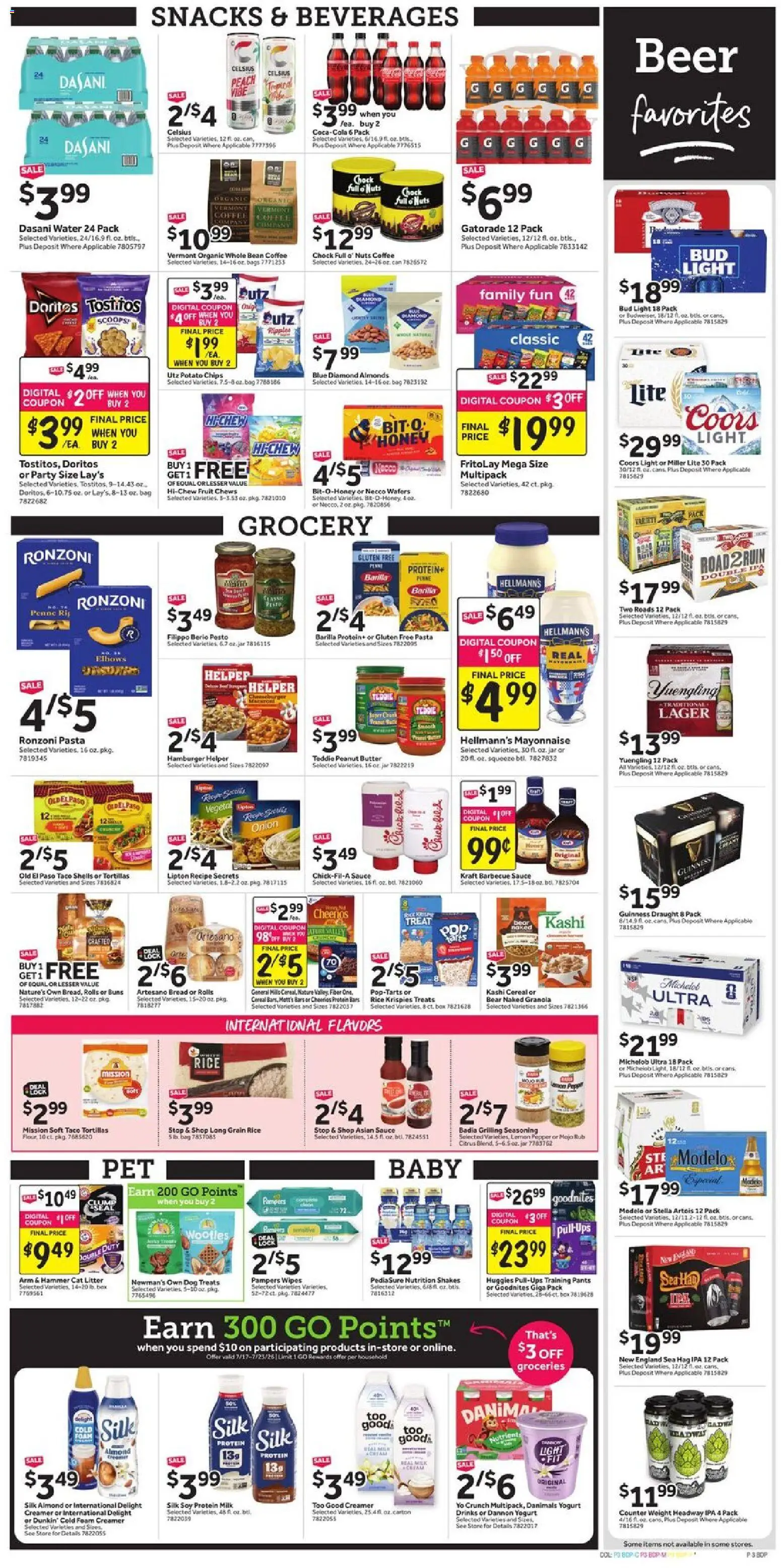 Stop & Shop Weekly Circular - CT - valid from 07/17/2026 | Page: 7 | Products: Hammer, Yogurt, Lemon, Weight