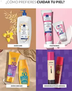 Vista previa de folleto Avon catálogo - Campaña 8 de la Avon válido desde 06.05.2026 | Página: 131 | Productos: Protector solar, Crema depilatoria, Crema, Avena
