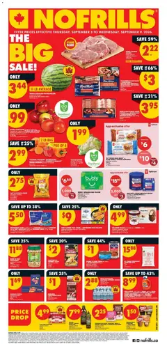Preview of No Frills weekly flyer - ON from shop No Frills valid from Sep 3, 2026